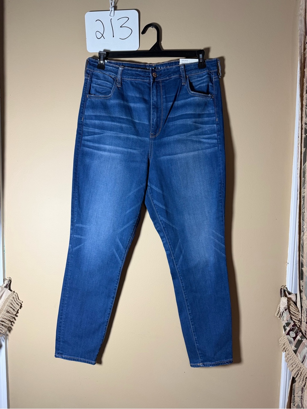 American Eagle Outfitters Women’s Dark Blue Skinny Jeans Sz 20